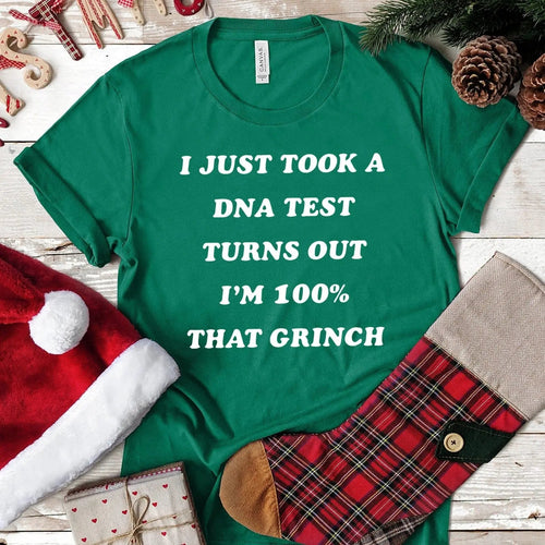 100% That Grinch Christmas - DTF Transfer